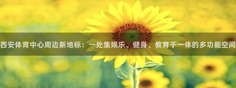 三亿体育：西安体育中心周边新地标：一处集娱乐、健身、教育于一体的多功能空间