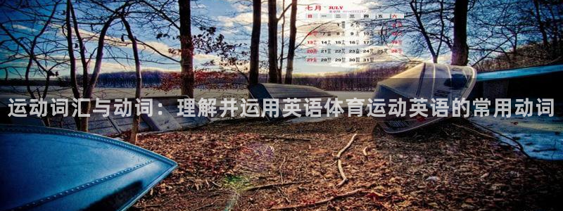 三亿体育：运动词汇与动词：理解并运用英语体育运动英语的常用动词